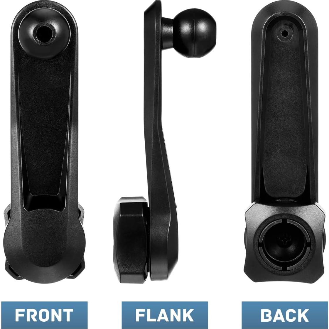 Soporte para teléfono IMIKEYA con varilla de extensión negra