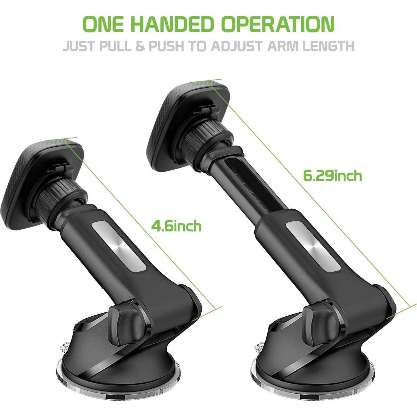 Soporte Magnético para Teléfono de Auto Cellet, Brazo Telescópico