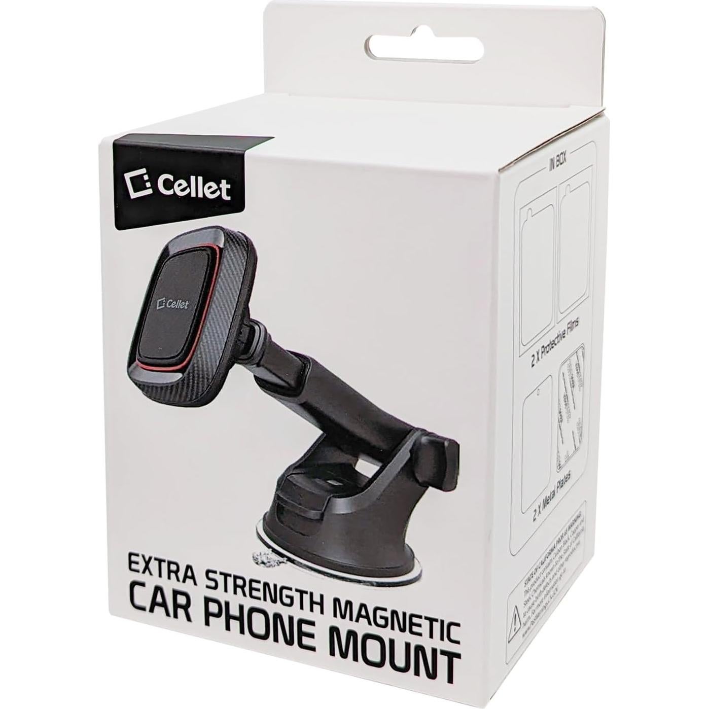 Soporte Magnético para Teléfono de Auto Cellet, Brazo Telescópico