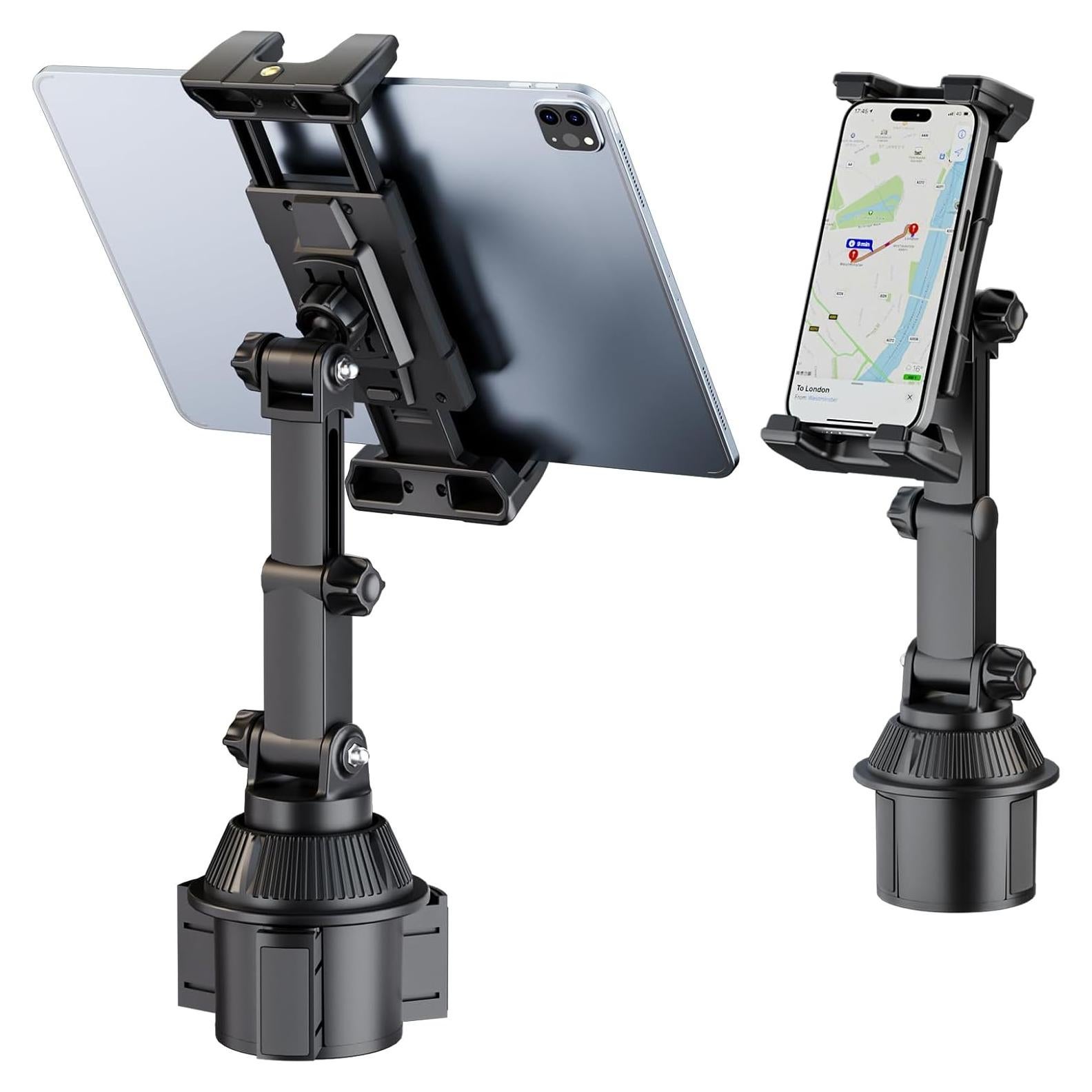 Soporte para Tablet en Portavasos OHLPRO, Ajustable 5-13"