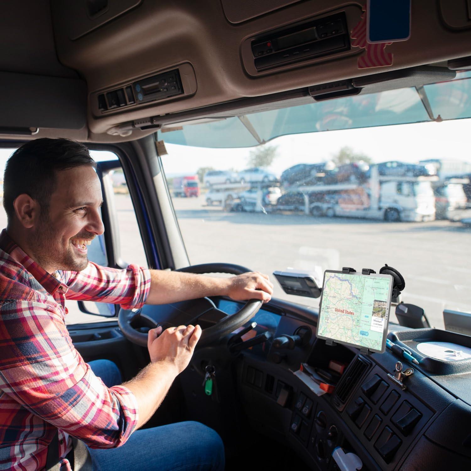 Soporte de Tableta para Coche Randconcept 360° para iPad y Galaxy Tab