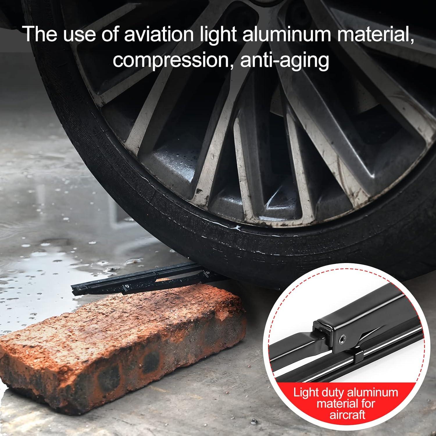 Limpiaparabrisas HOOJUKE 81 cm para RV con ganchos en J y tabletas