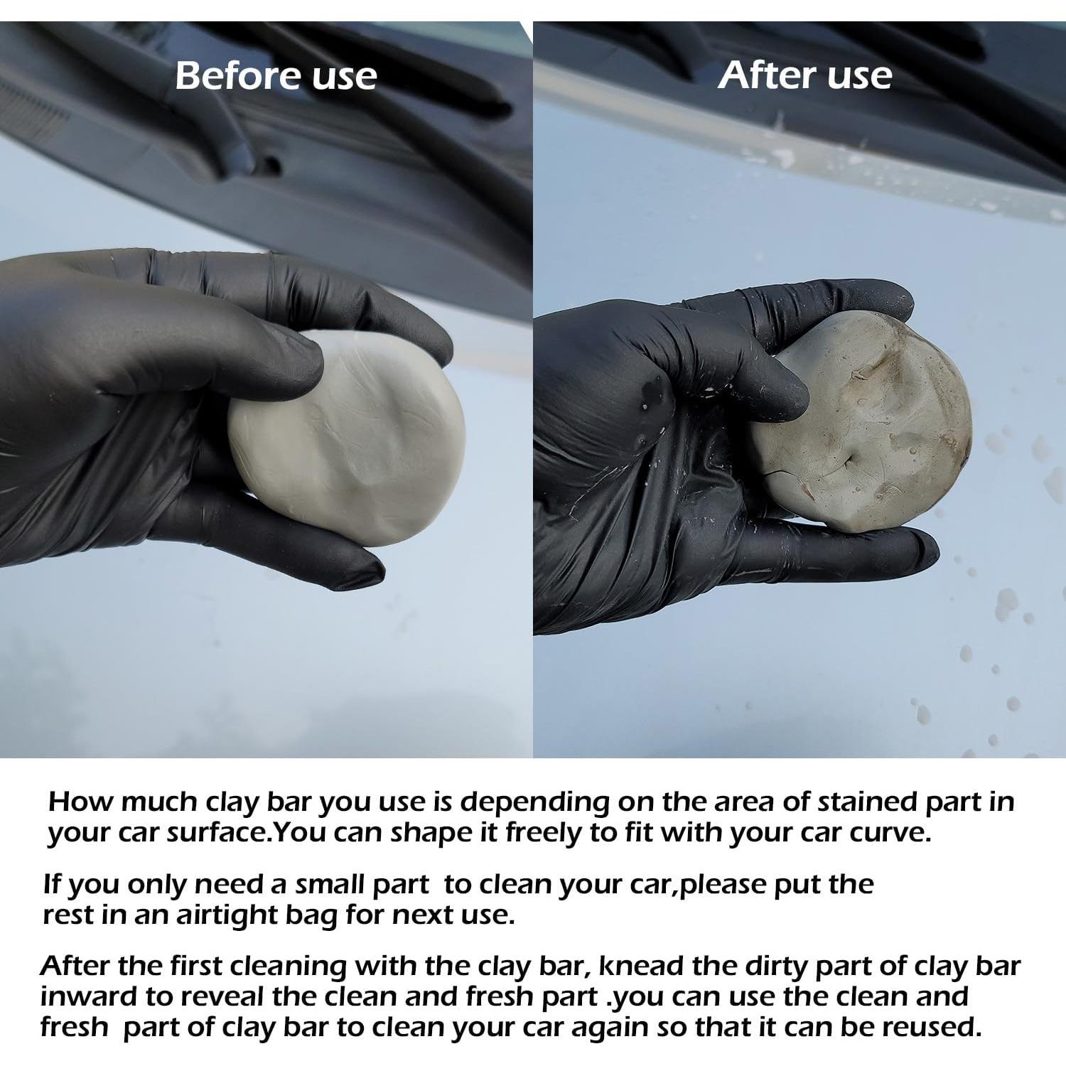 Kit de Detailing Auto Awave Bloom - 10 Barras Arcilla + 8 Tabletas Lubricante