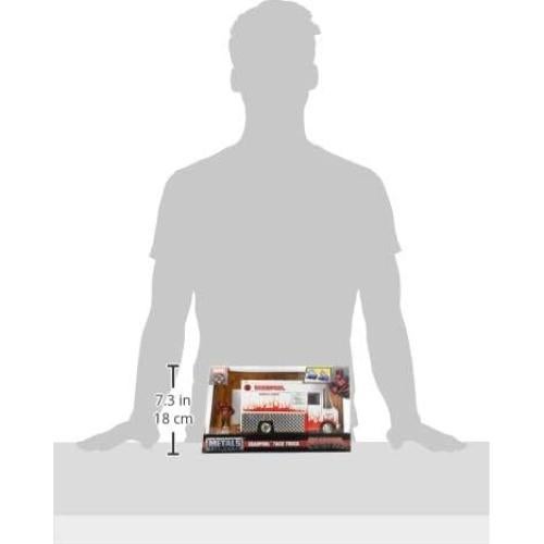 Camión de Tacos Deadpool Jada Toys 1:24 con Figura 6,99 cm