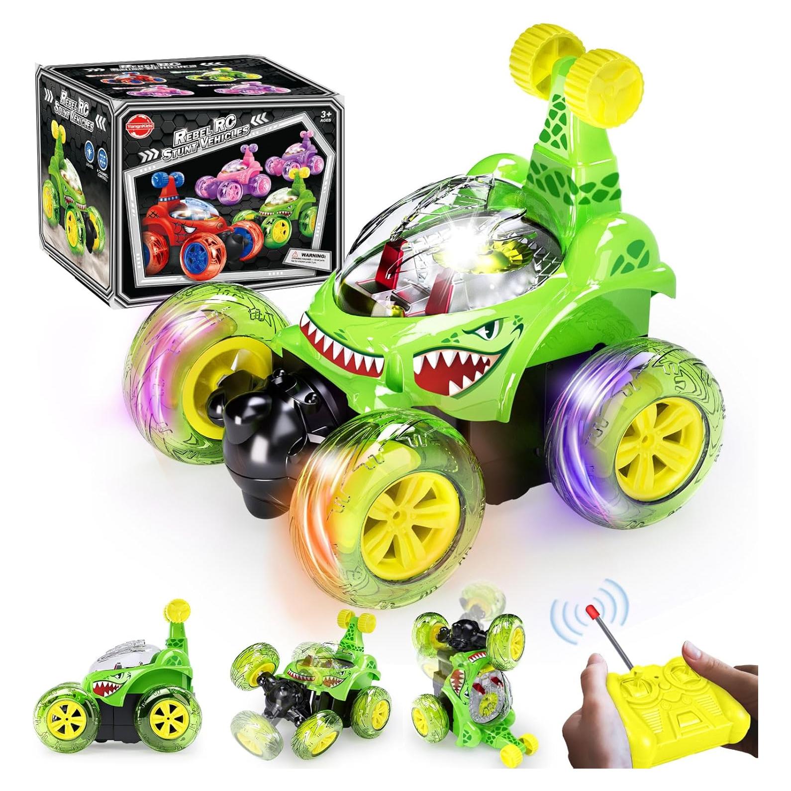 Coche Acrobático RC Hymaz 4WD 360° con Luces y Música