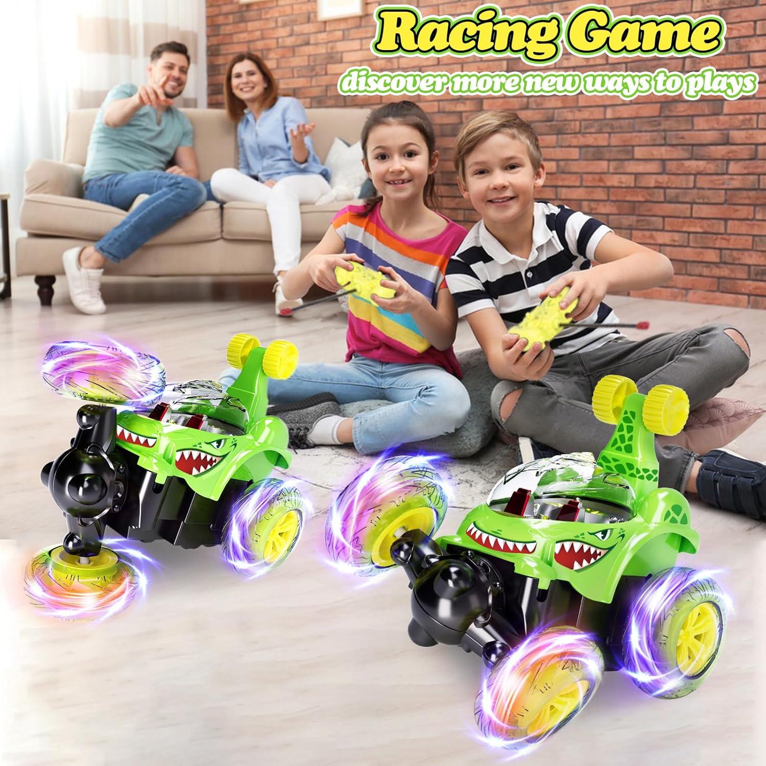 Coche Acrobático RC Hymaz 4WD 360° con Luces y Música