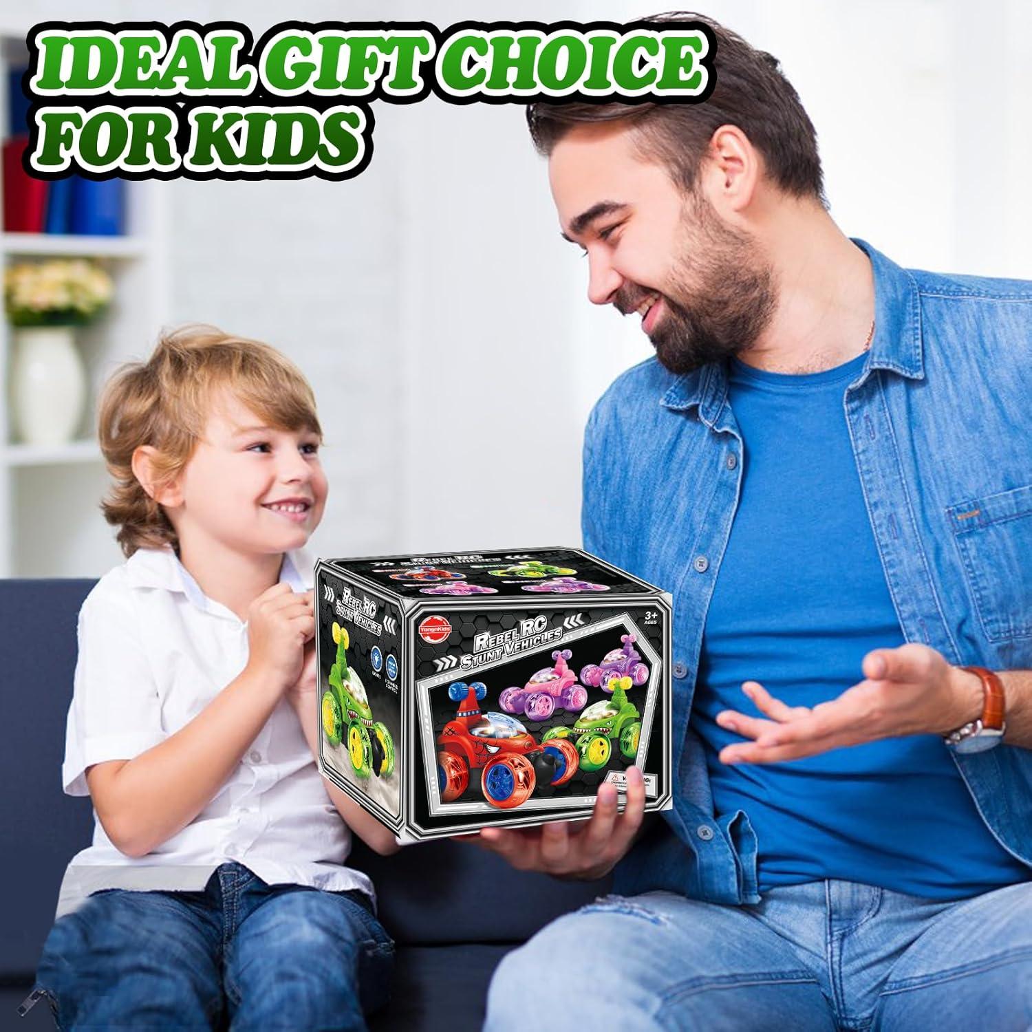 Coche Acrobático RC Hymaz 4WD 360° con Luces y Música