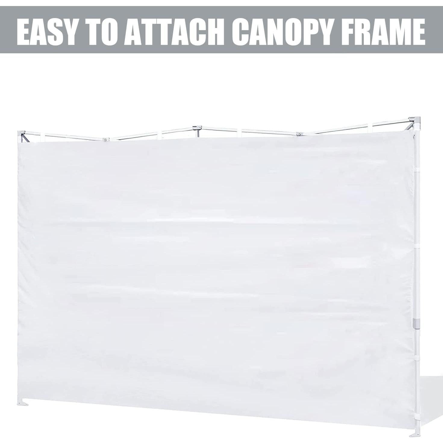 Pared Lateral Beige SCOCANOPY para Carpa Plegable 2.44x2.44m - 3 Paneles