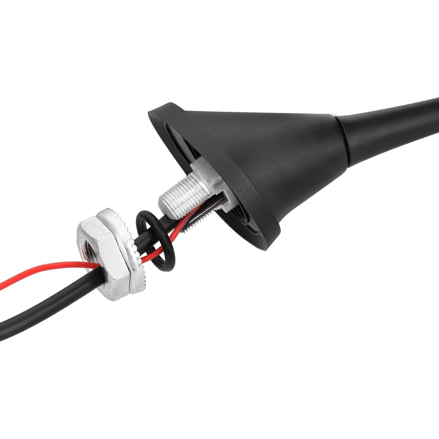 Antena Amplificada FM/AM Eightwood 17.3cm para Vehículo