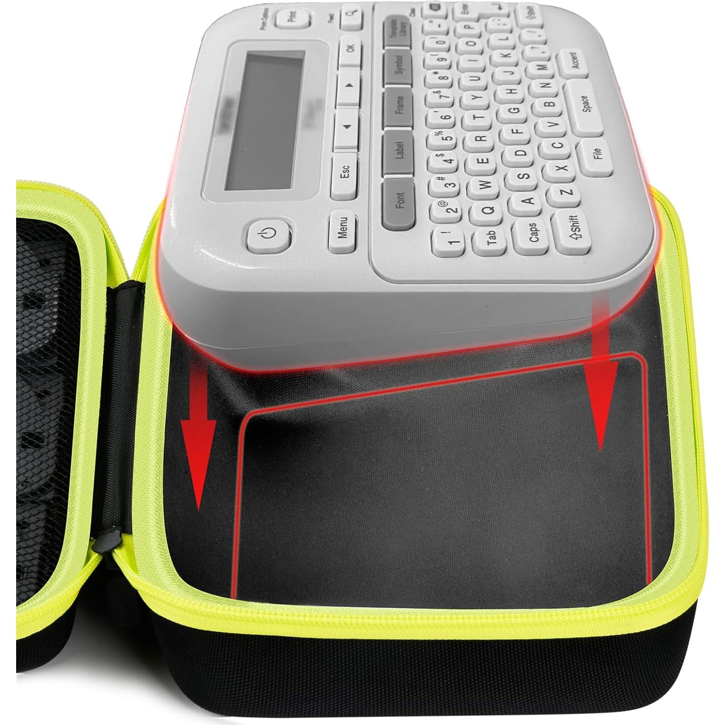 Funda de Transporte GWCASE para Etiquetadora Brother P-Touch