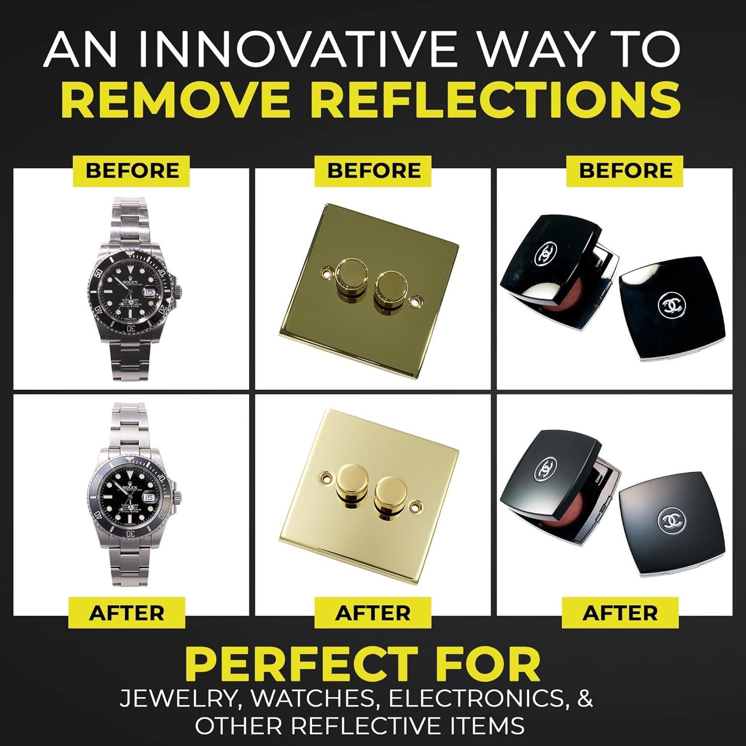 Cono de Luz Difusor V-Flat World - Kit 3 Piezas para Fotografía