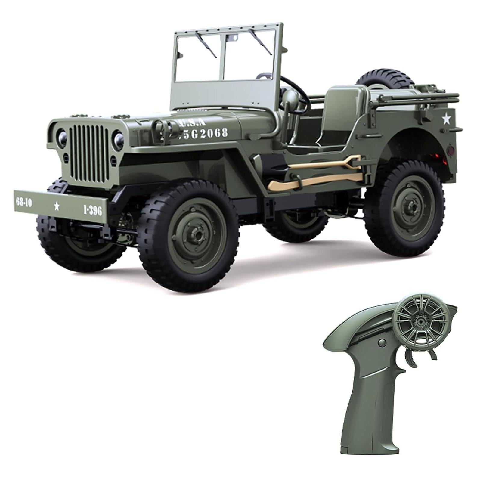 Coche RC Militar Dodoore D888 1:10 Todo Terreno 4WD