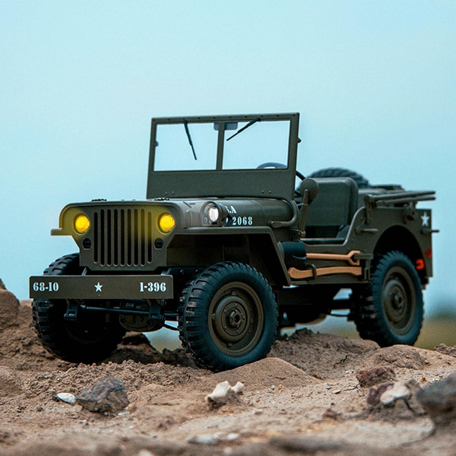 Coche RC Militar Dodoore D888 1:10 Todo Terreno 4WD