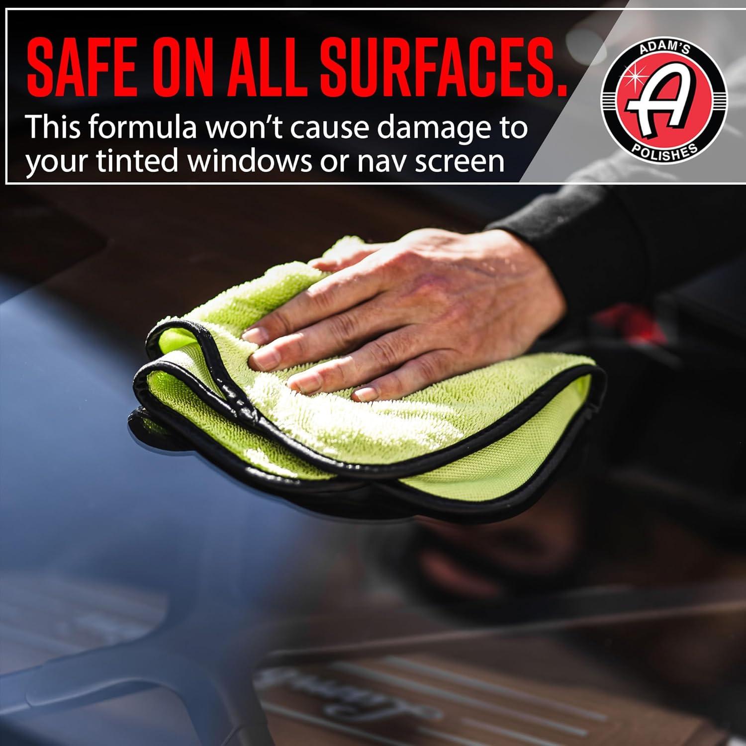 Limpiador de Cristales Adam's Polishes 0.7kg Fórmula Sin Rayas