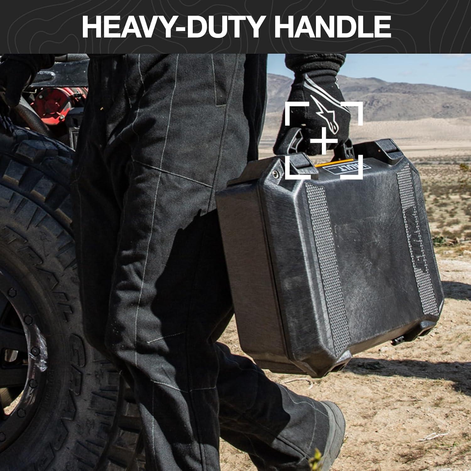 Estuche Duro Pelican Vault V200 Negro 39.1x33.2x15.7 cm