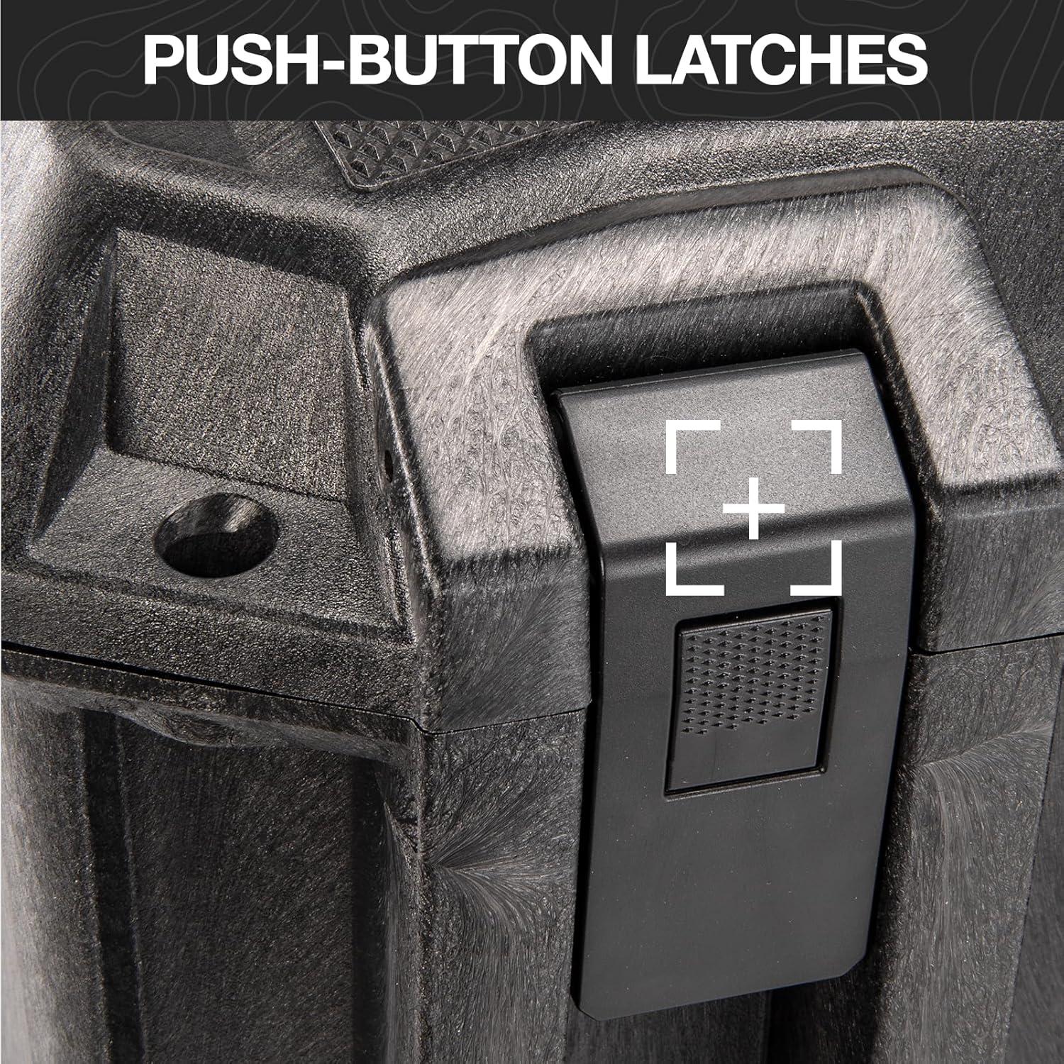 Estuche Duro Pelican Vault V200 Negro 39.1x33.2x15.7 cm