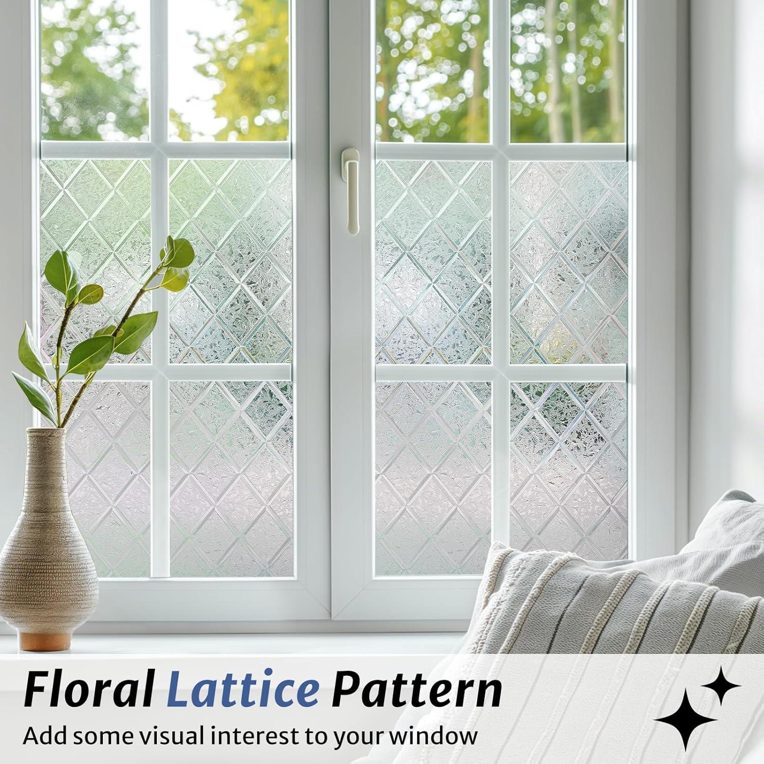 Película de Privacidad para Ventanas rabbitgoo 30x200 cm