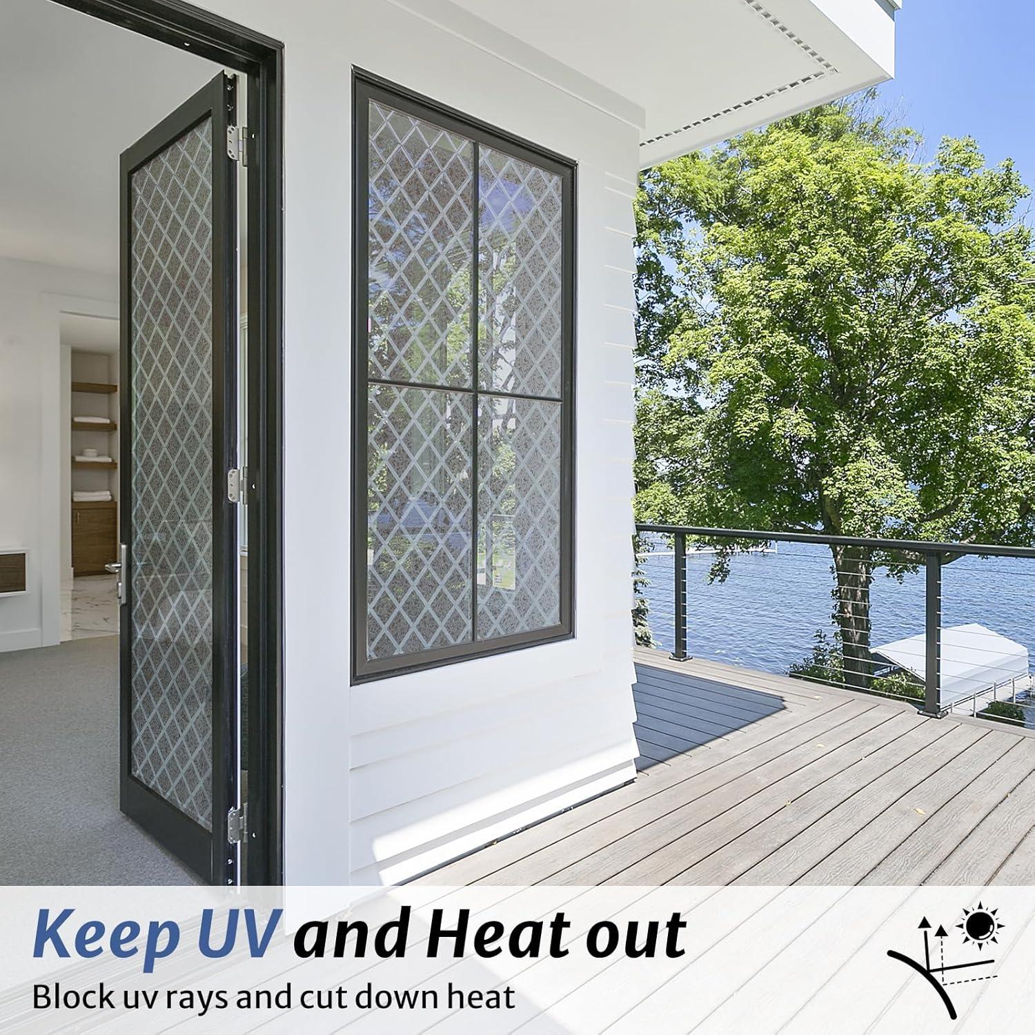 Película de Privacidad para Ventanas rabbitgoo 30x200 cm