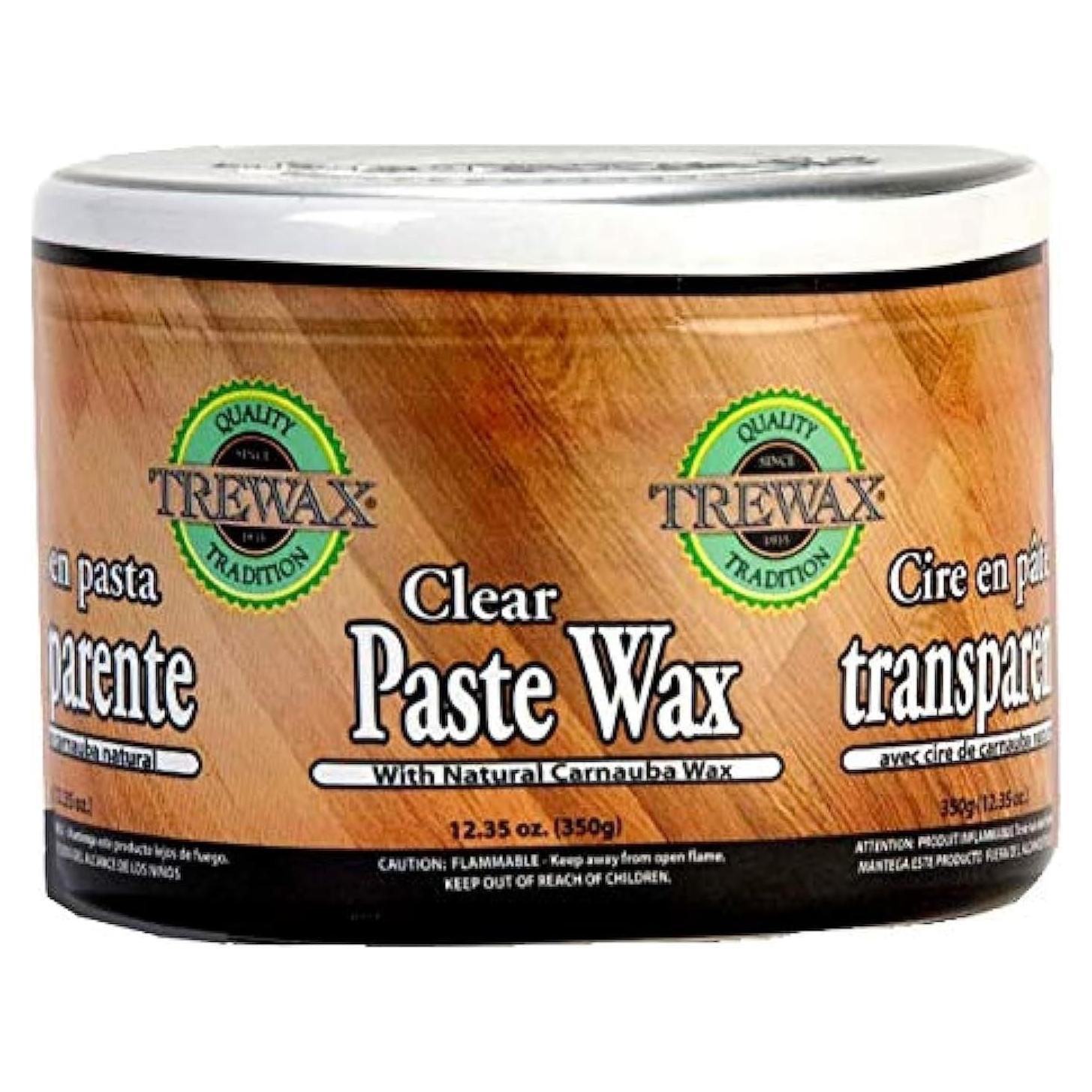 Cera en Pasta Trewax con Cera de Carnauba 349g - Abrillantador Muebles