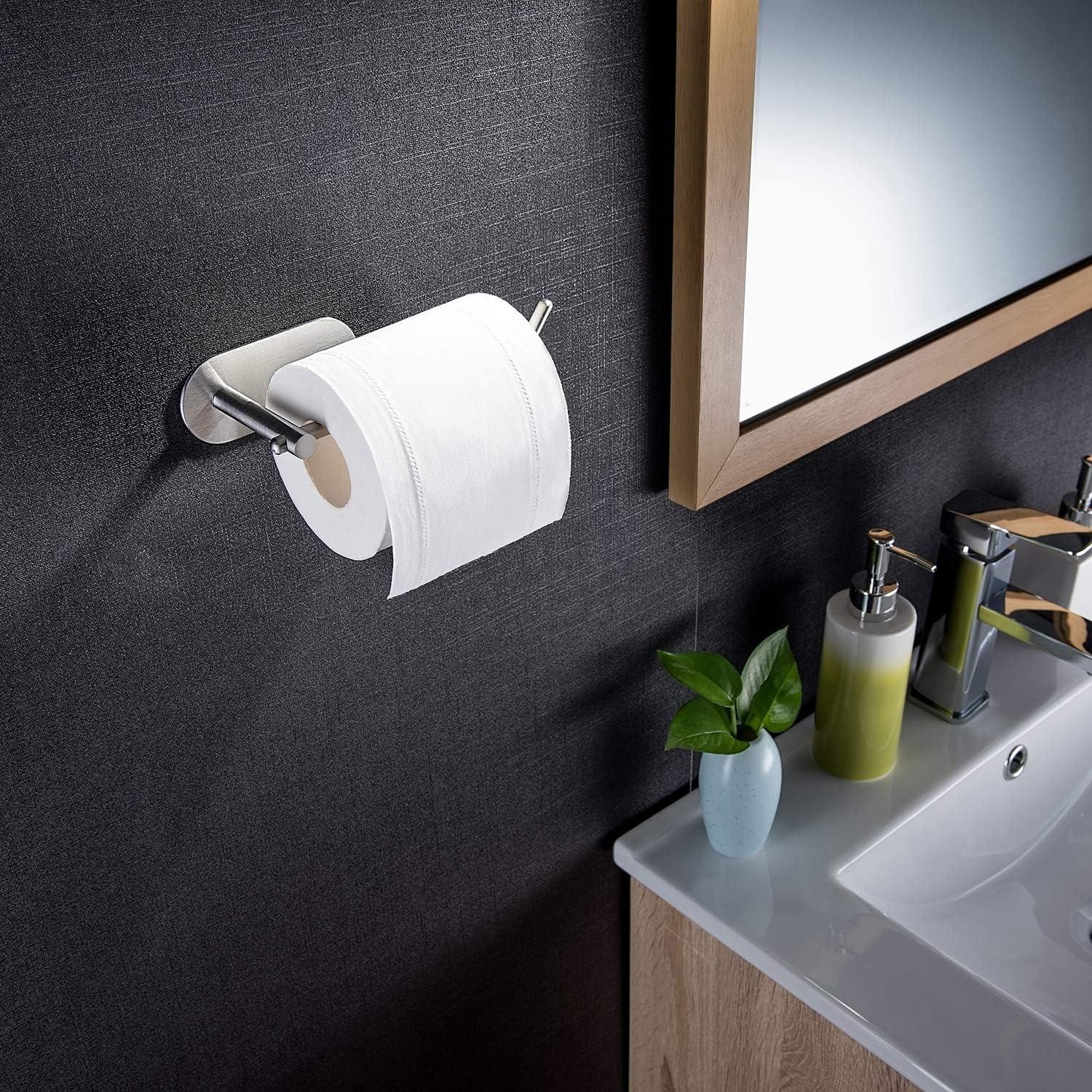 Soporte de Toalla de Mano ZUNTO Autoadhesivo Acero Inoxidable