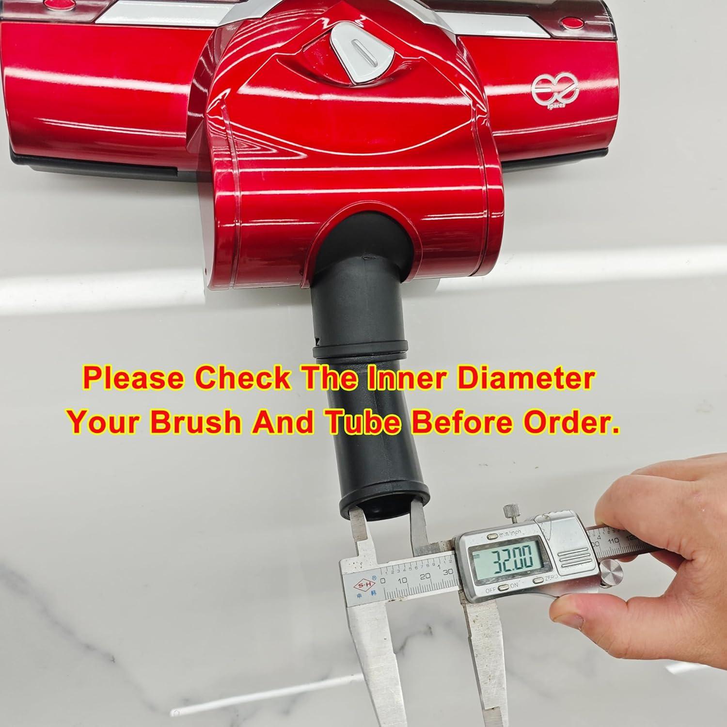 Cabezal de Cepillo Turbo EZ SPARES 32 mm para Aspiradoras