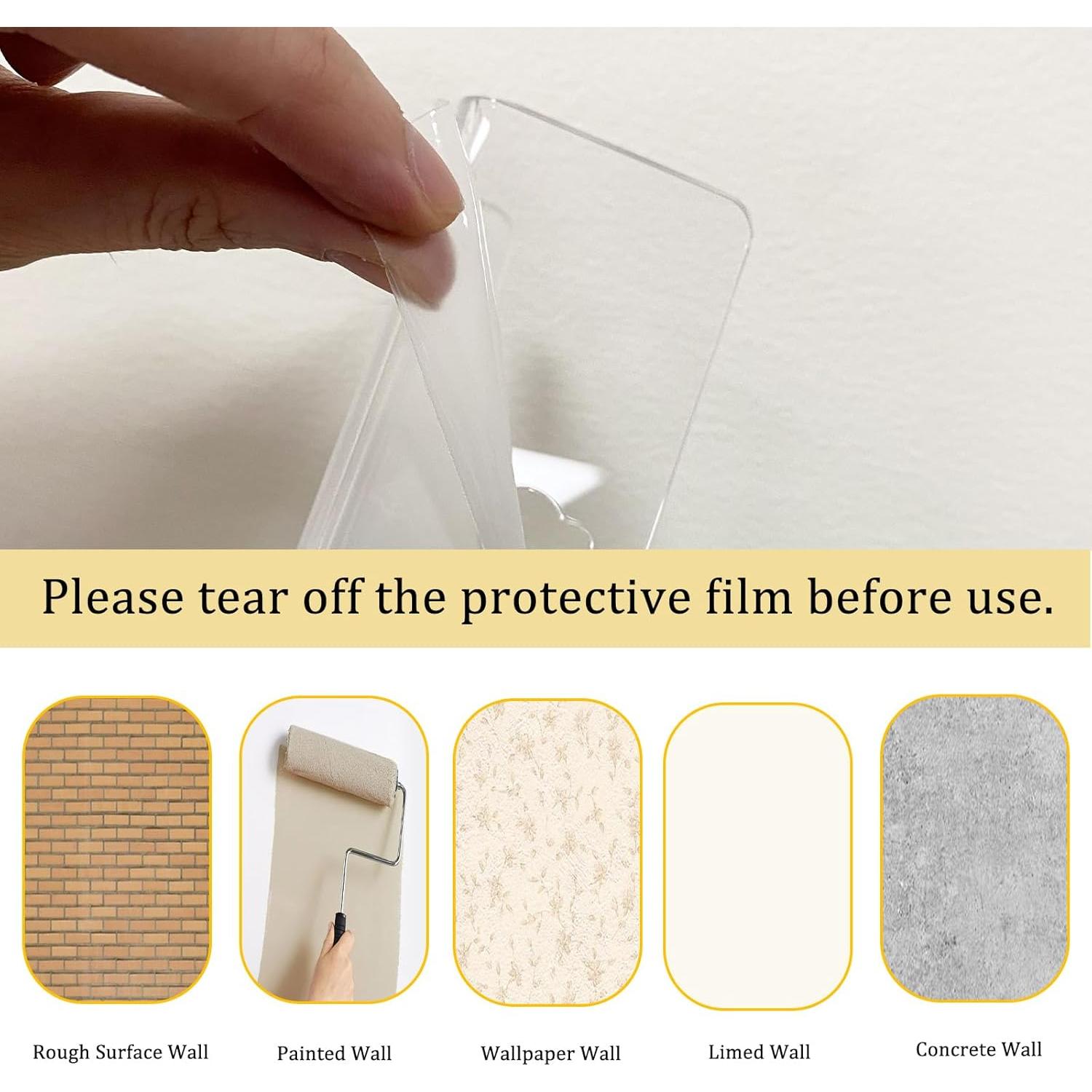 Estantes Acrílicos Transparentes Cityjoy 4" para Discos de Vinilo - 8 Pcs