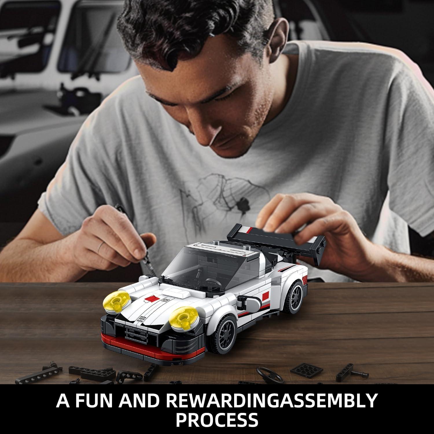 Conjunto de Construcción de Autos VGD 326 Piezas con Exhibidor