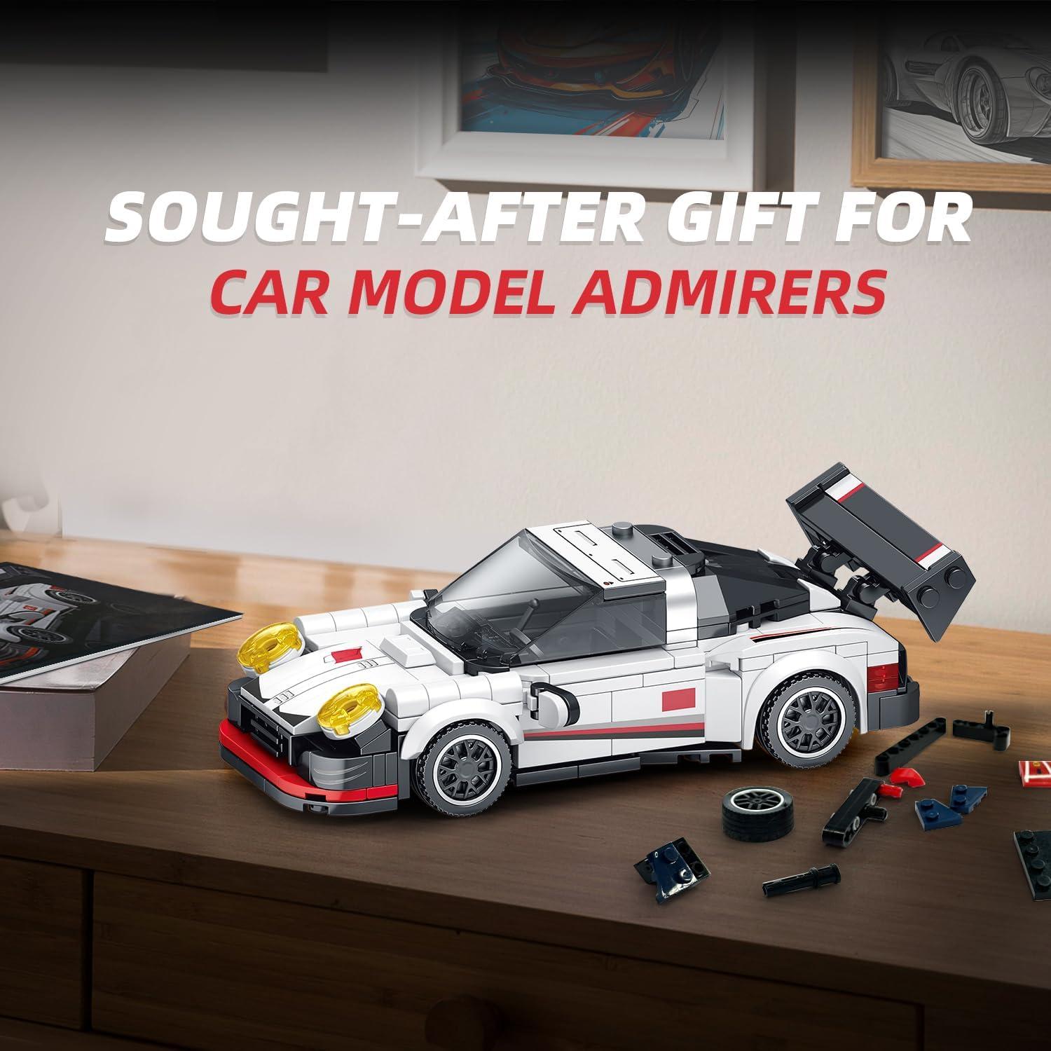 Conjunto de Construcción de Autos VGD 326 Piezas con Exhibidor