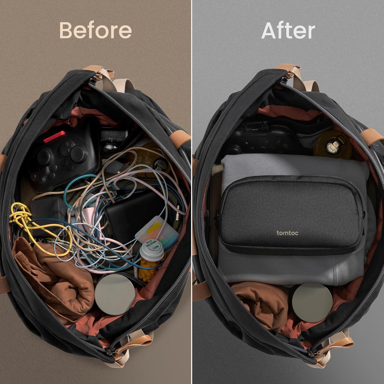 Organizador Electrónico de Viaje tomtoc - Bolsa Resistente al Agua