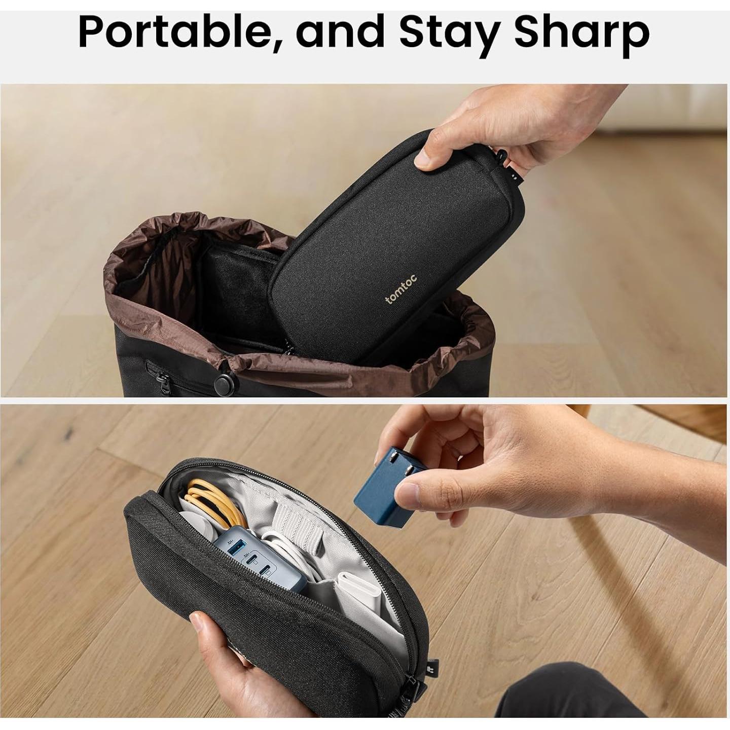 Organizador Electrónico de Viaje tomtoc - Bolsa Resistente al Agua