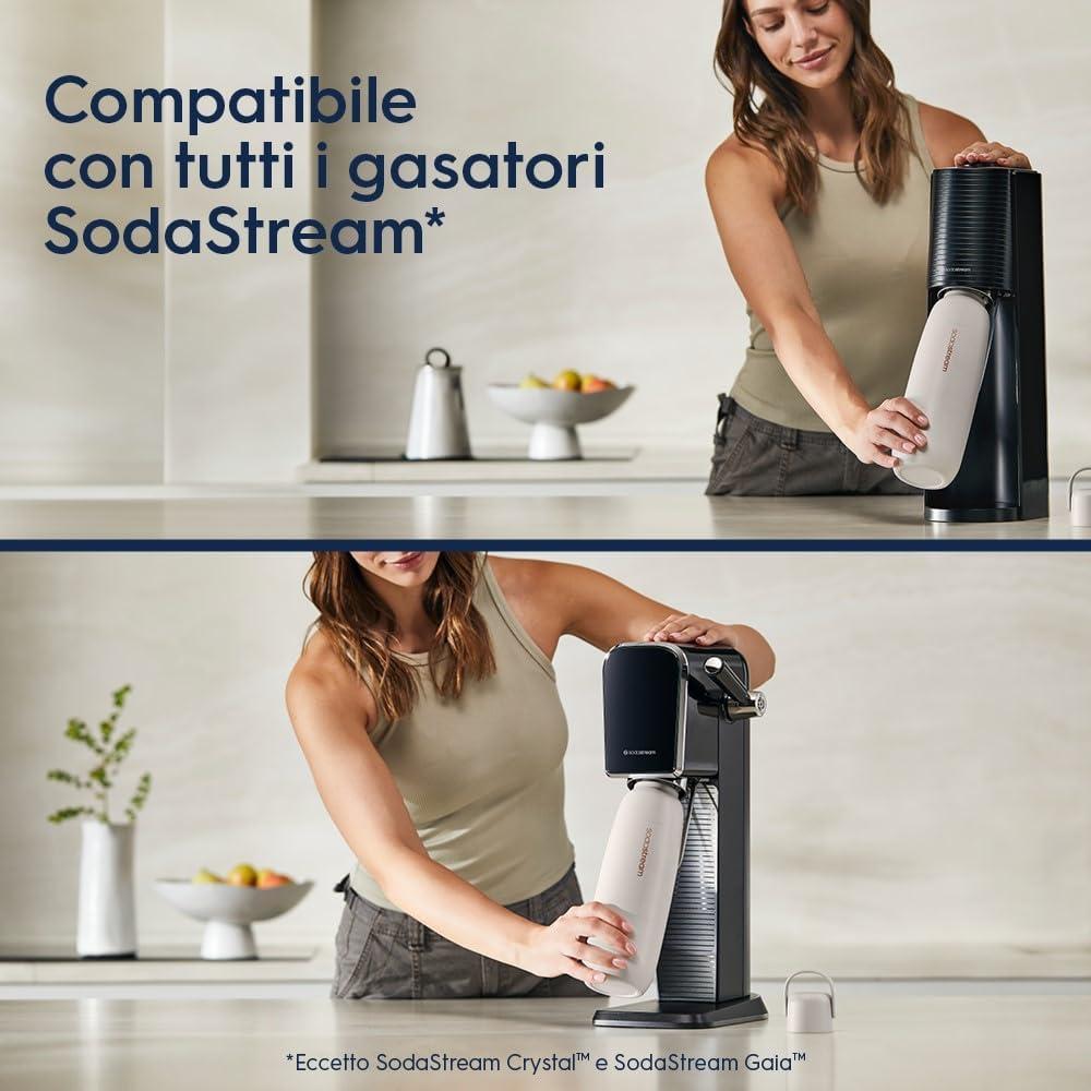 Botella de Metal SodaStream Fizz&go Cool 900 ml Verde Menta