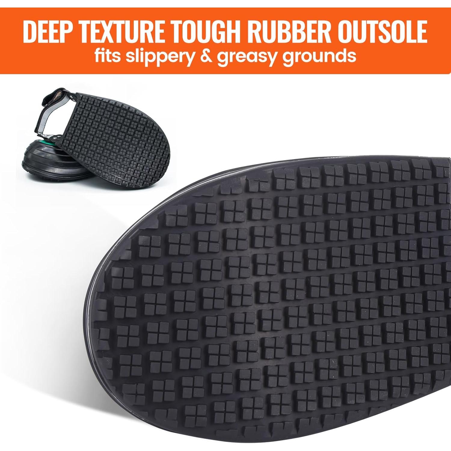 Sobretapas de Seguridad LFGUD con Punta de Acero - M (US 5-9) Rojo