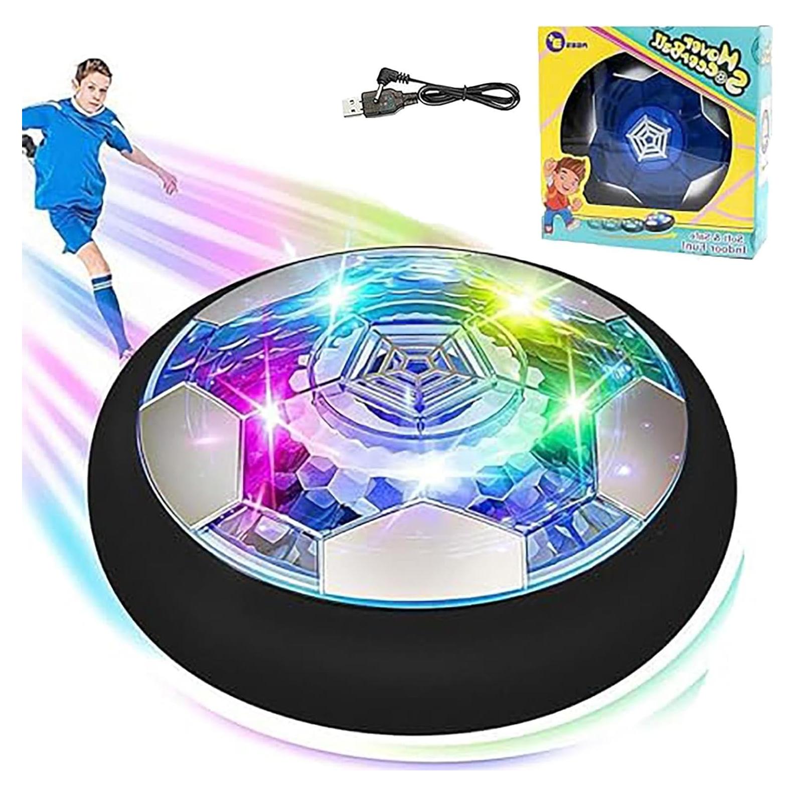 Pelota de Fútbol Flotante Recargable Vibzonfu con LED 55.88cm