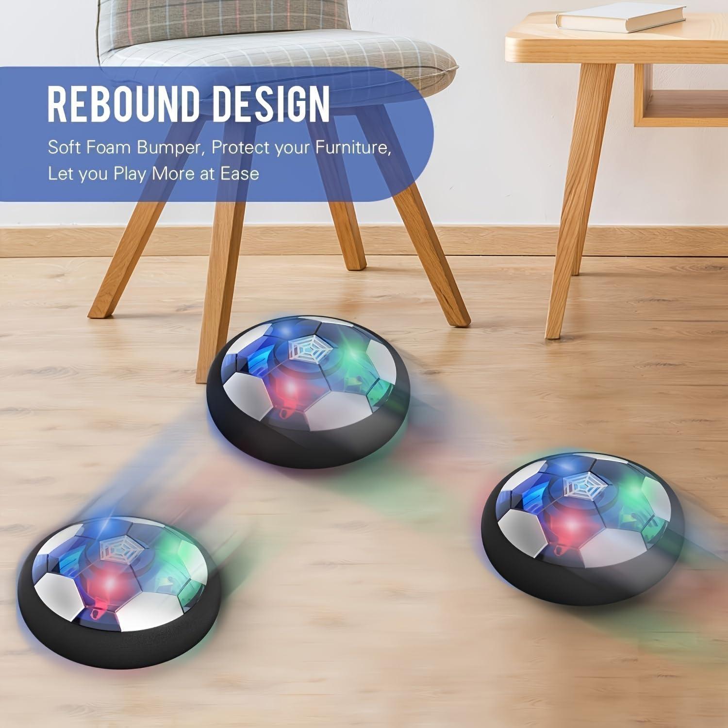 Pelota de Fútbol Flotante Recargable Vibzonfu con LED 55.88cm