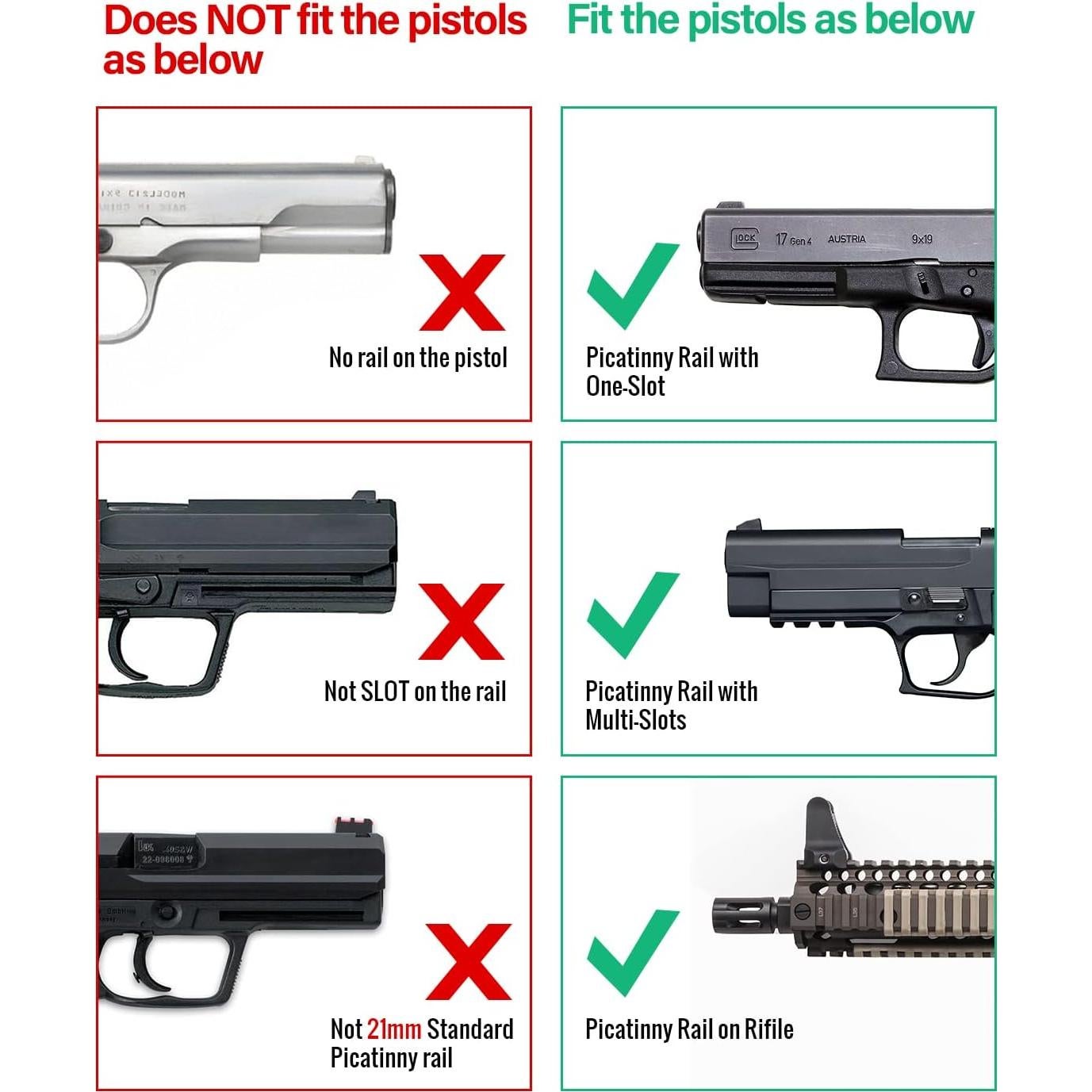 Linterna Compacta Gmconn 700 Lumen para Pistolas Picatinny
