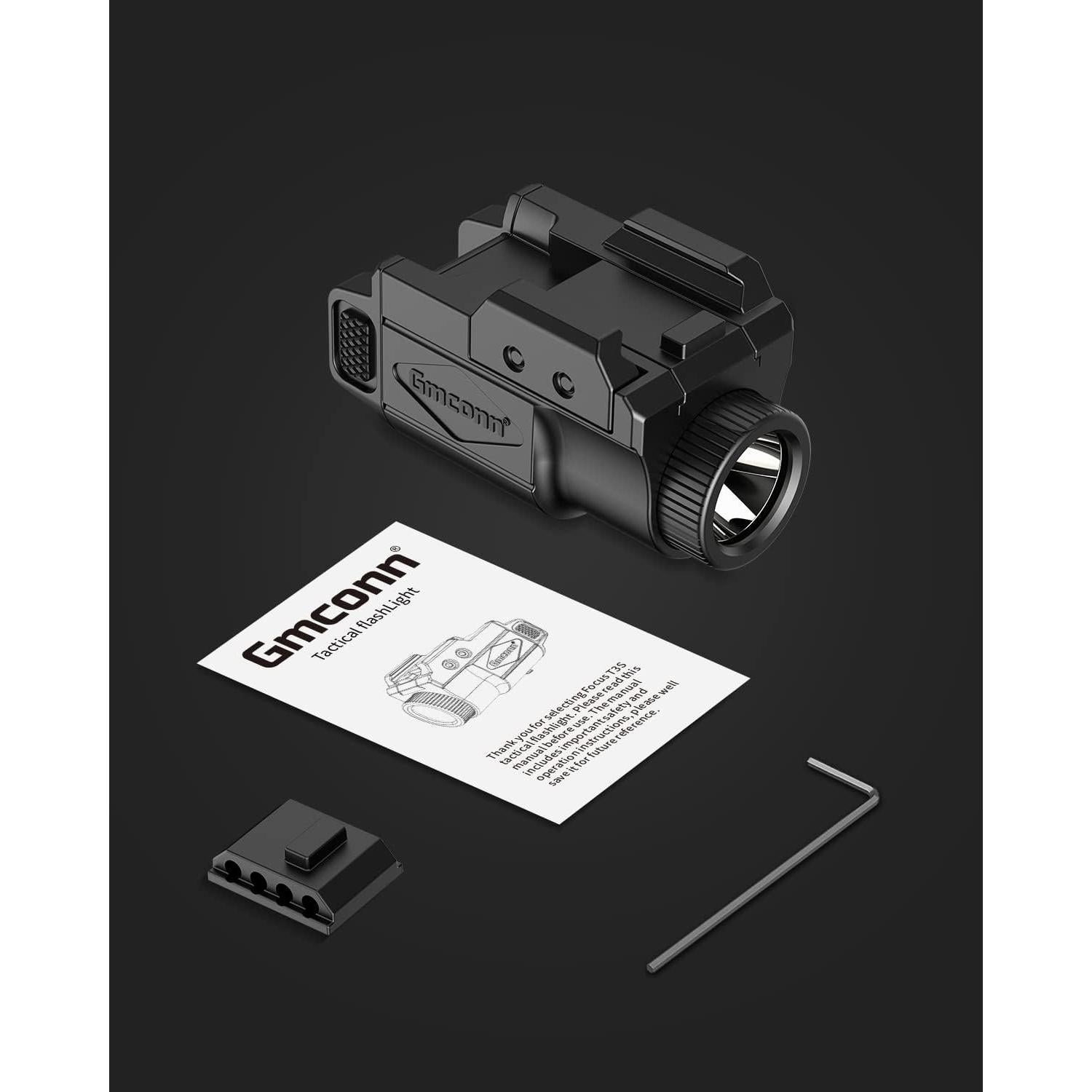 Linterna Compacta Gmconn 700 Lumen para Pistolas Picatinny