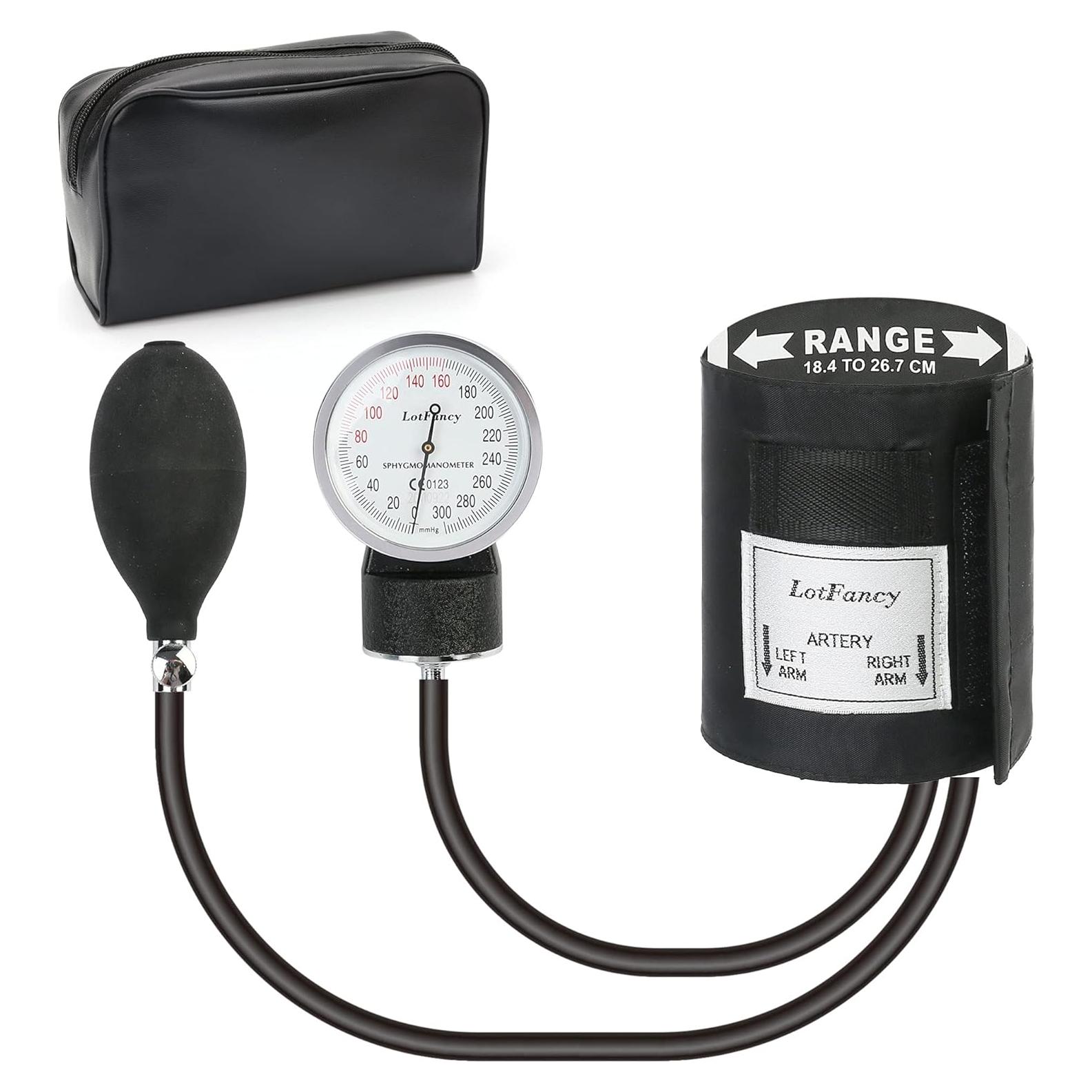 Esfigmomanómetro Aneroid LotFancy Pediátrico 18.3-26.7cm