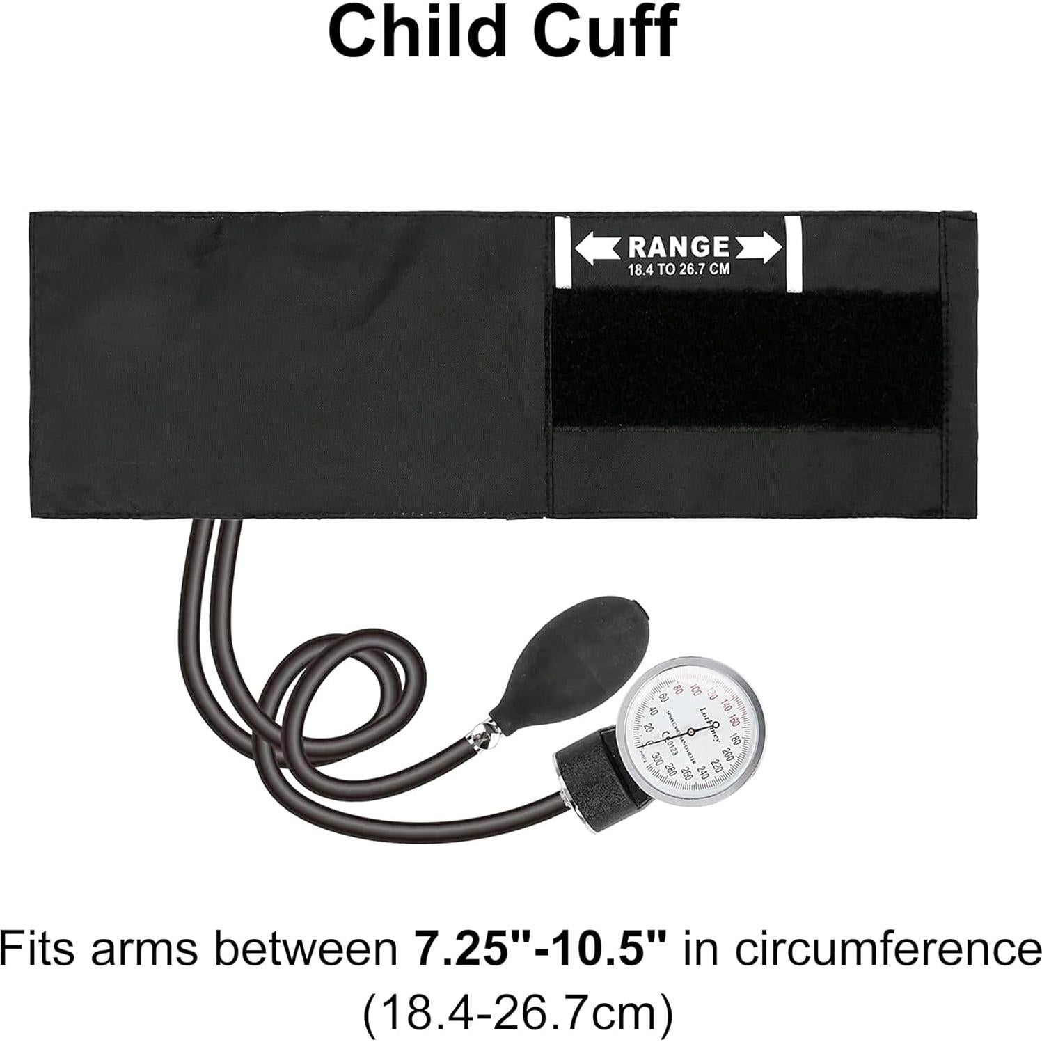 Esfigmomanómetro Aneroid LotFancy Pediátrico 18.3-26.7cm