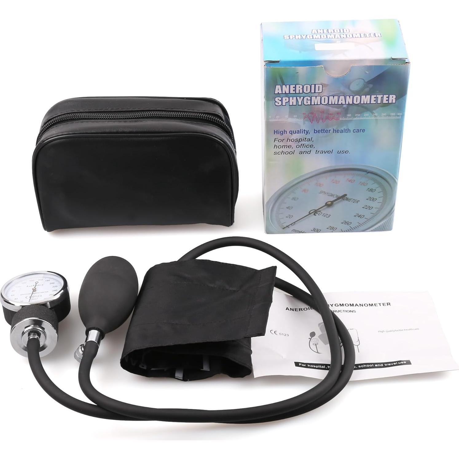 Esfigmomanómetro Aneroid LotFancy Pediátrico 18.3-26.7cm