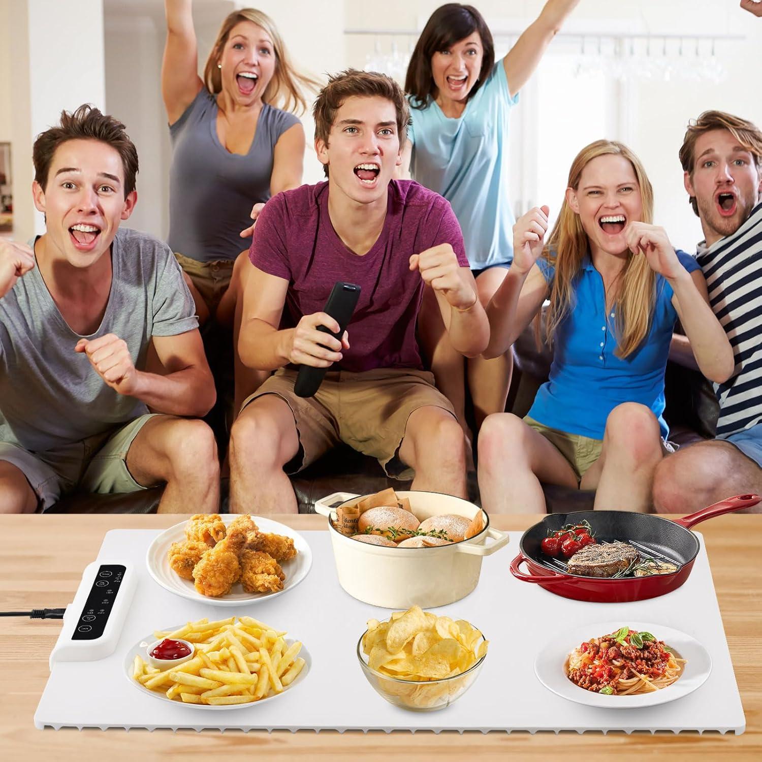 Alfombrilla Calentadora Eléctrica QUEENLINK Beige 3 Temperaturas