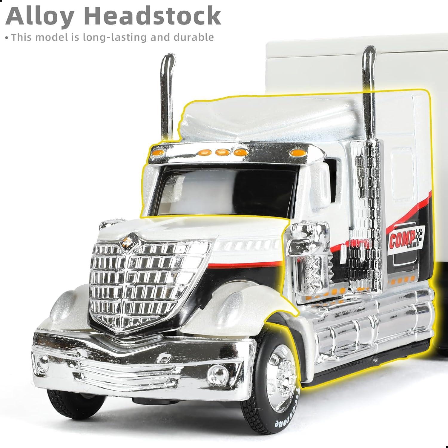 Camión Pesado Diecast Risopen 1:64 International LoneStar Blanco