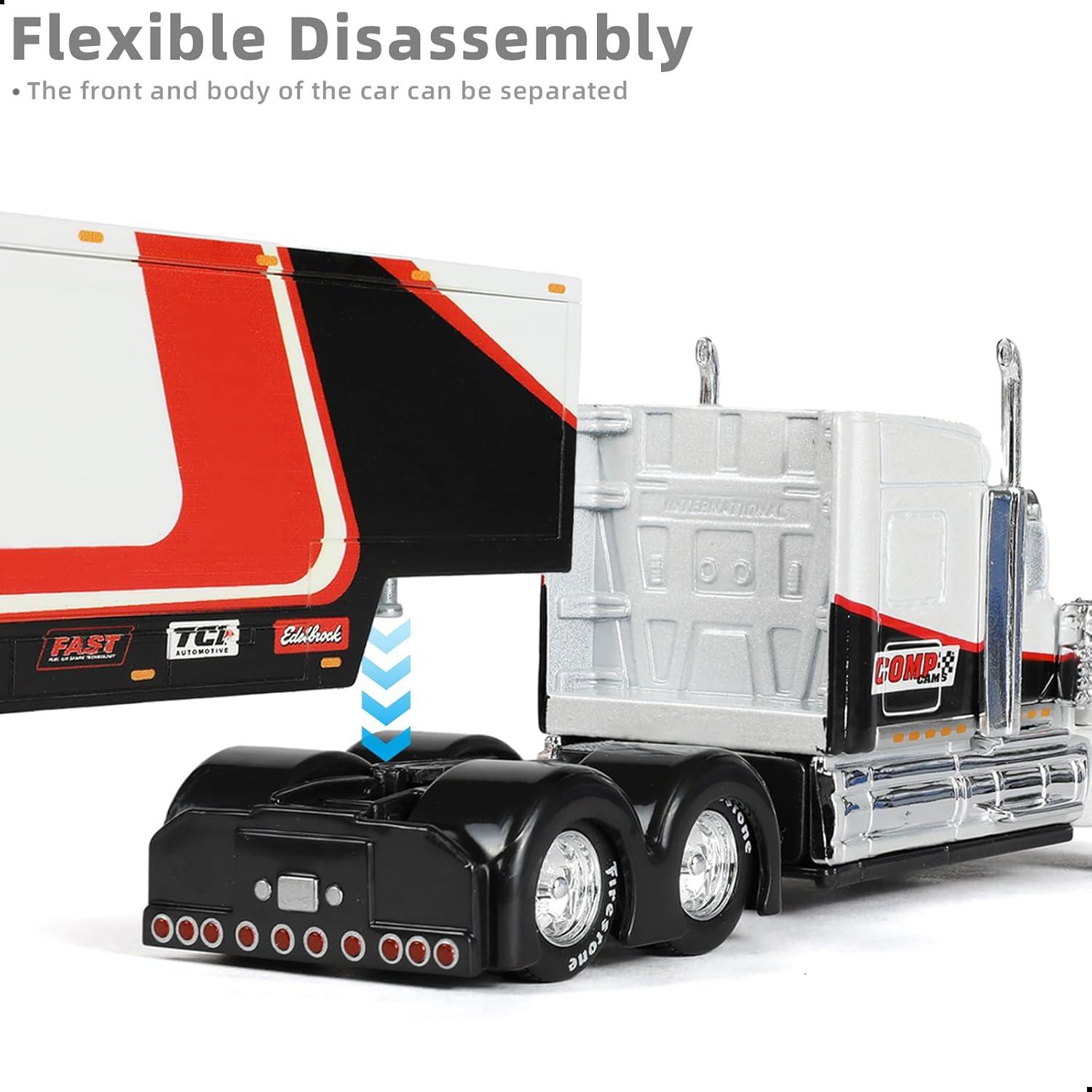 Camión Pesado Diecast Risopen 1:64 International LoneStar Blanco