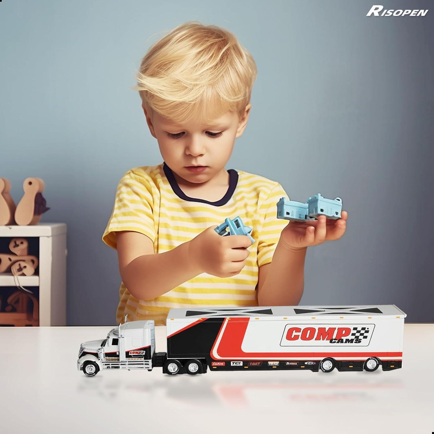 Camión Pesado Diecast Risopen 1:64 International LoneStar Blanco