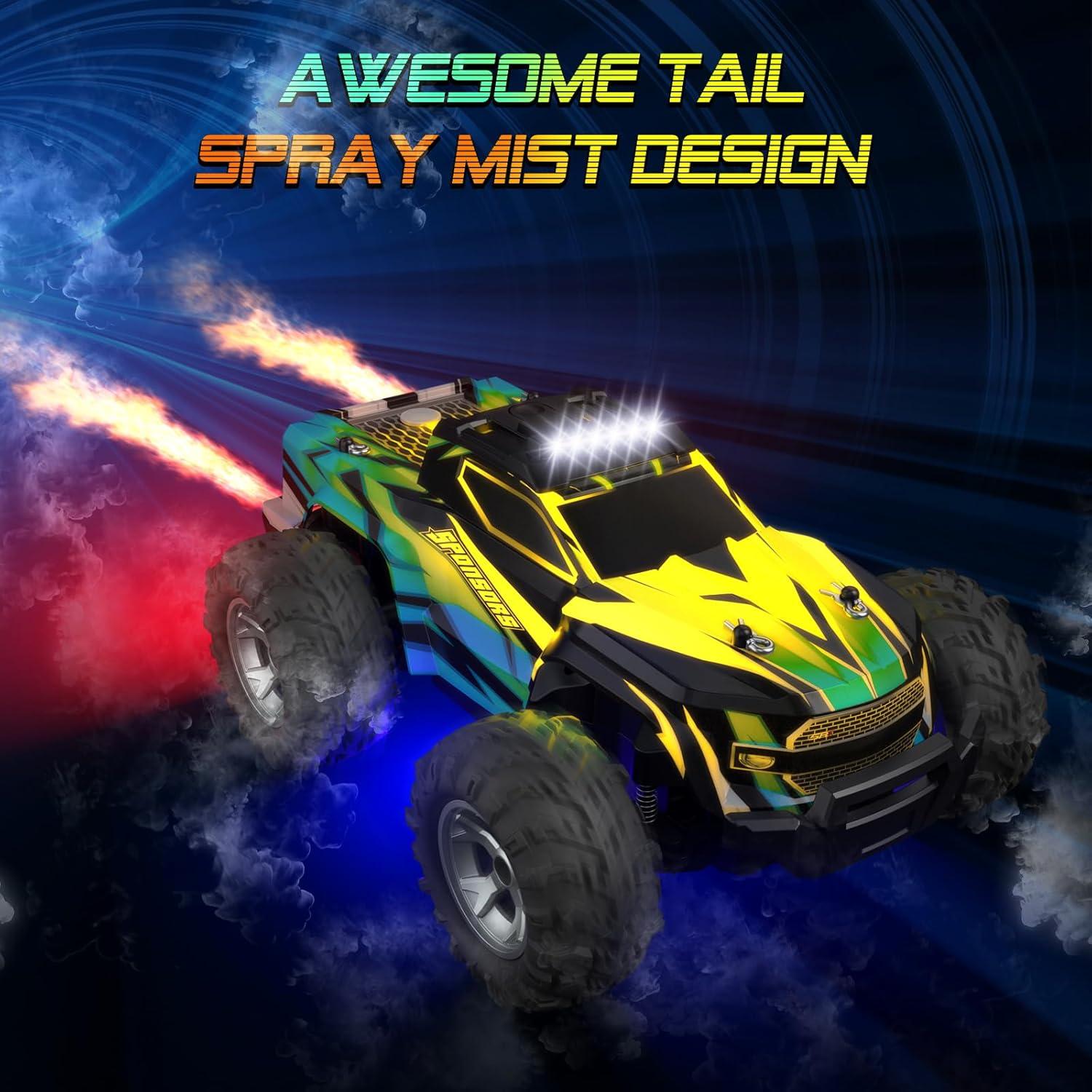 Coche RC Todo Terreno Resosese 2023 Azul 25Km/h LED