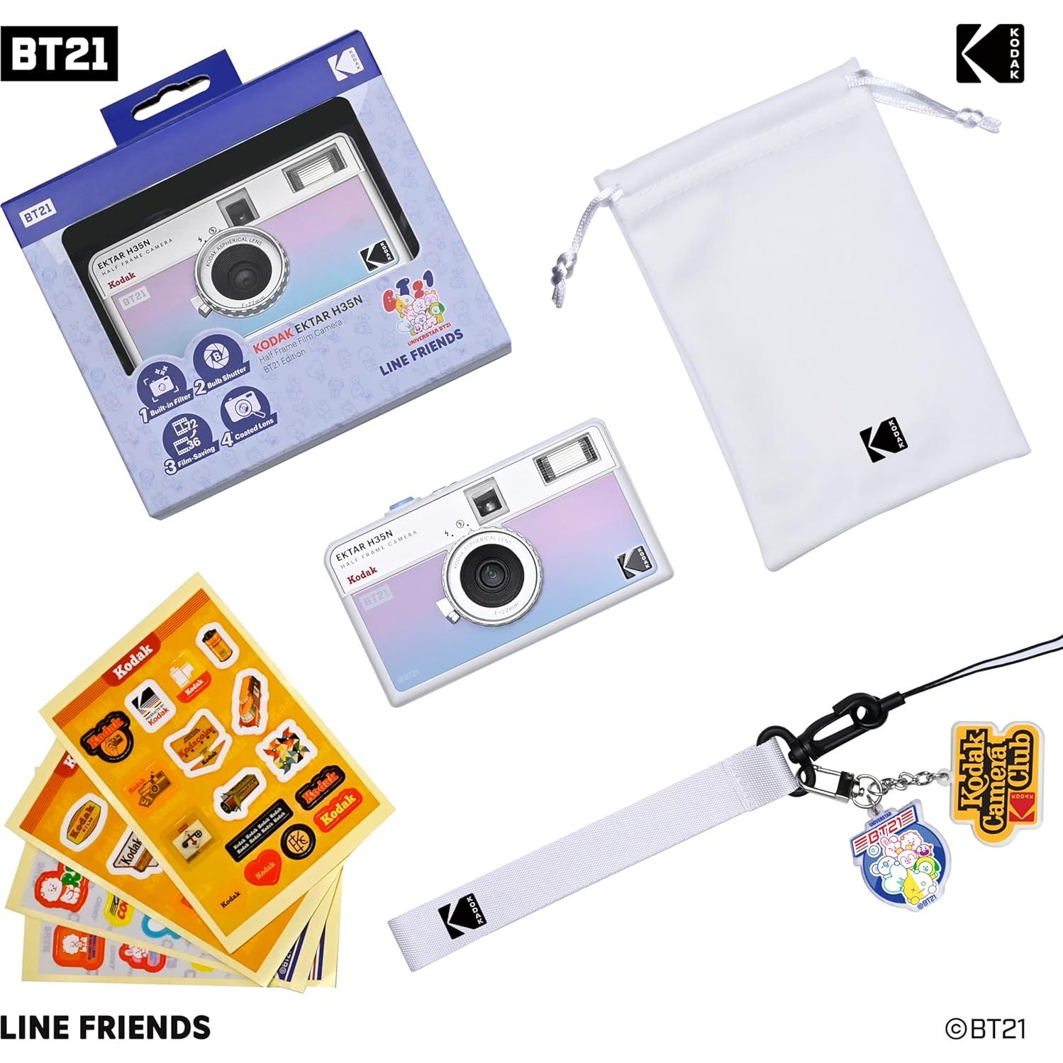 Cámara de Filme Kodak Ektar H35N Media Cuadro 35mm BT21