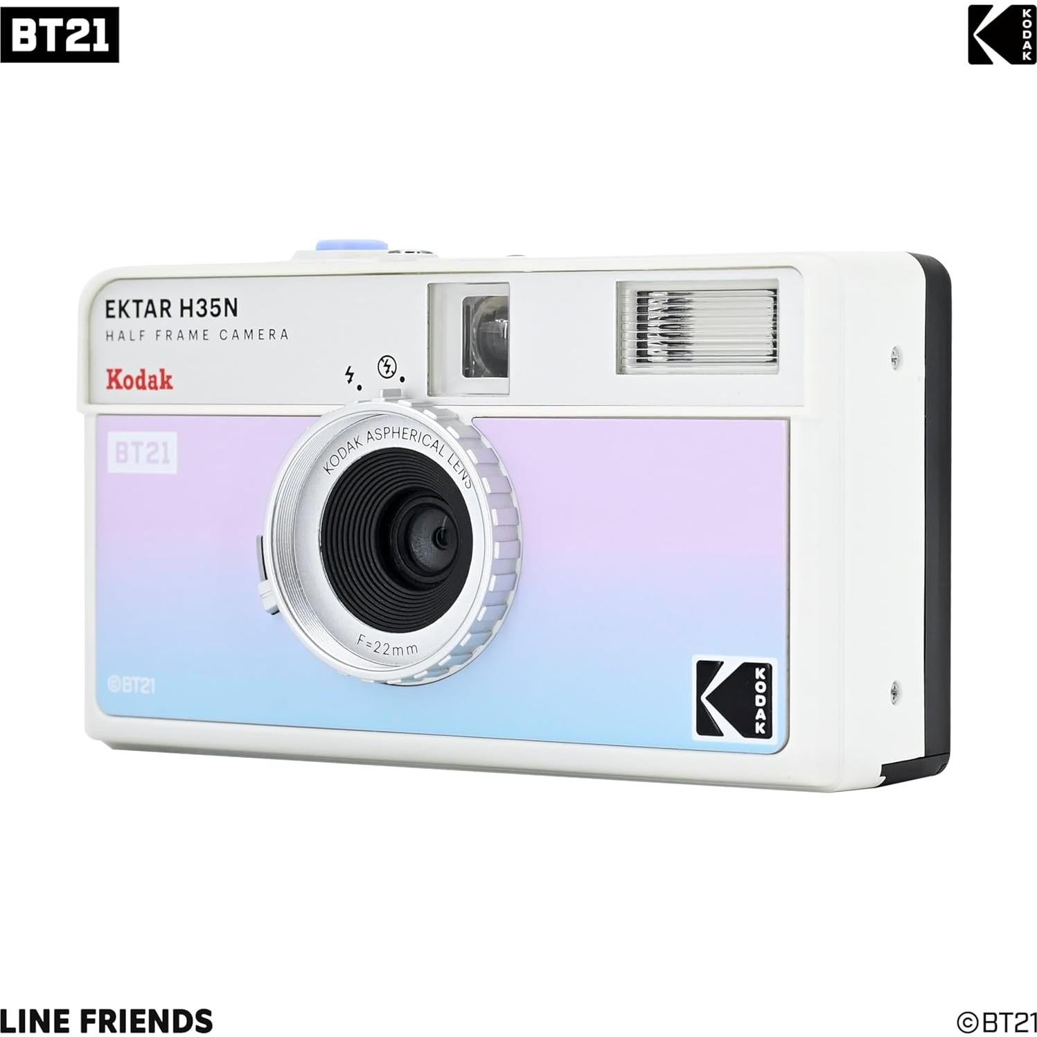 Cámara de Filme Kodak Ektar H35N Media Cuadro 35mm BT21