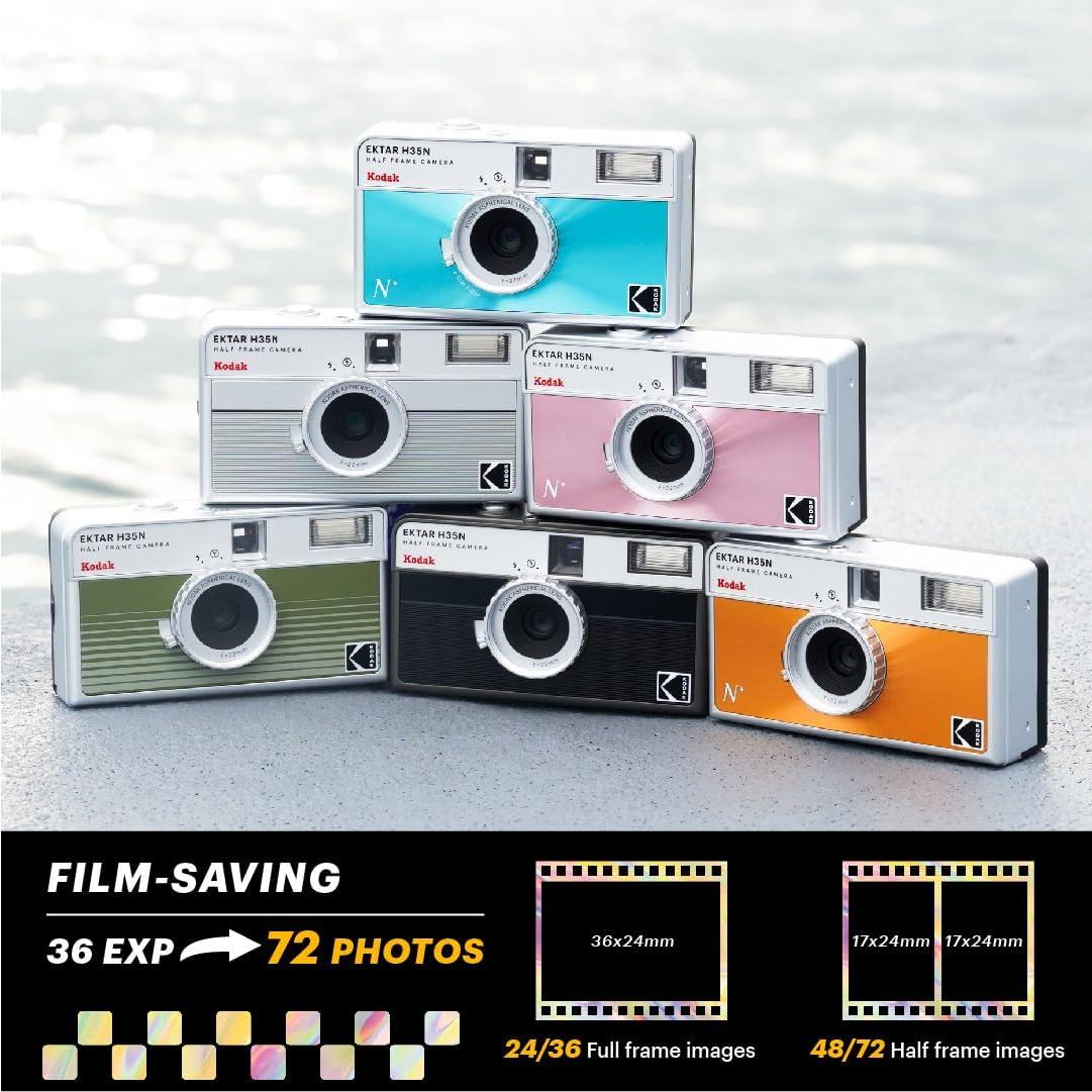 Cámara de Filme Kodak Ektar H35N Media Cuadro 35mm BT21