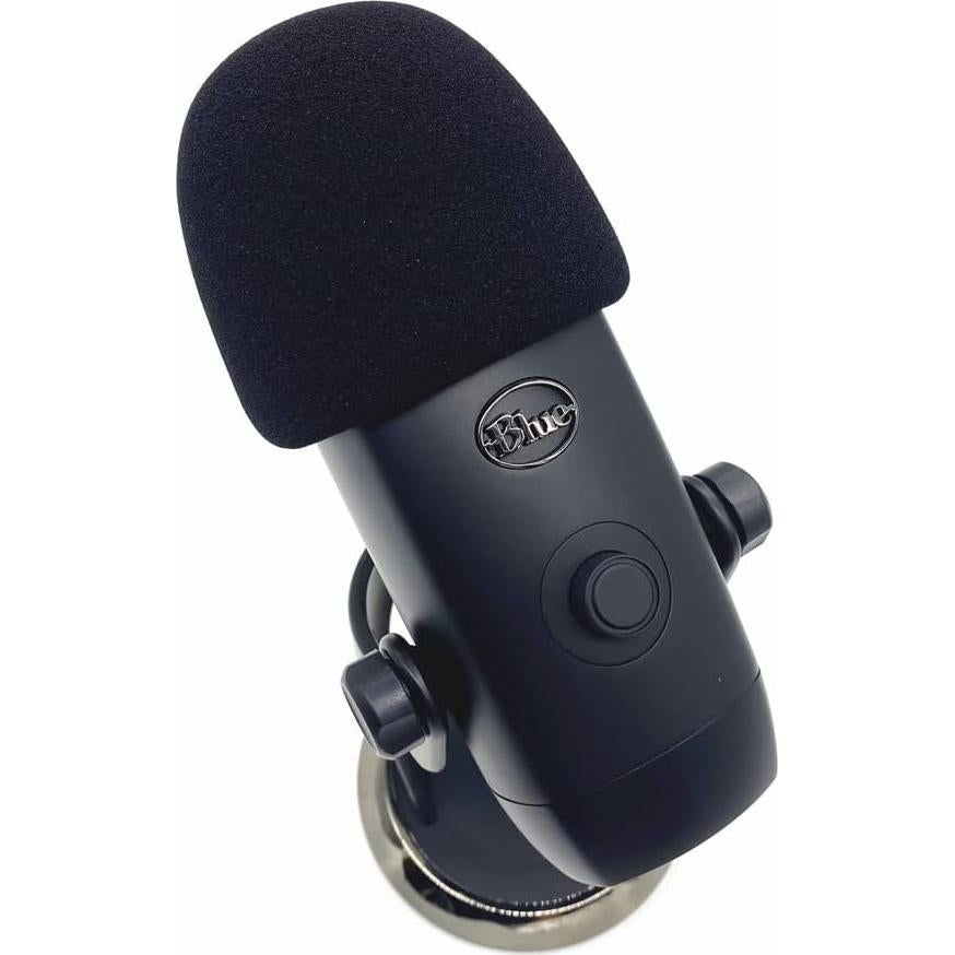 Cubierta de viento y filtro pop para micrófono Blue Yeti