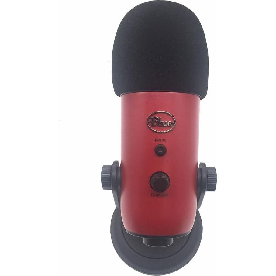 Cubierta de viento y filtro pop para micrófono Blue Yeti