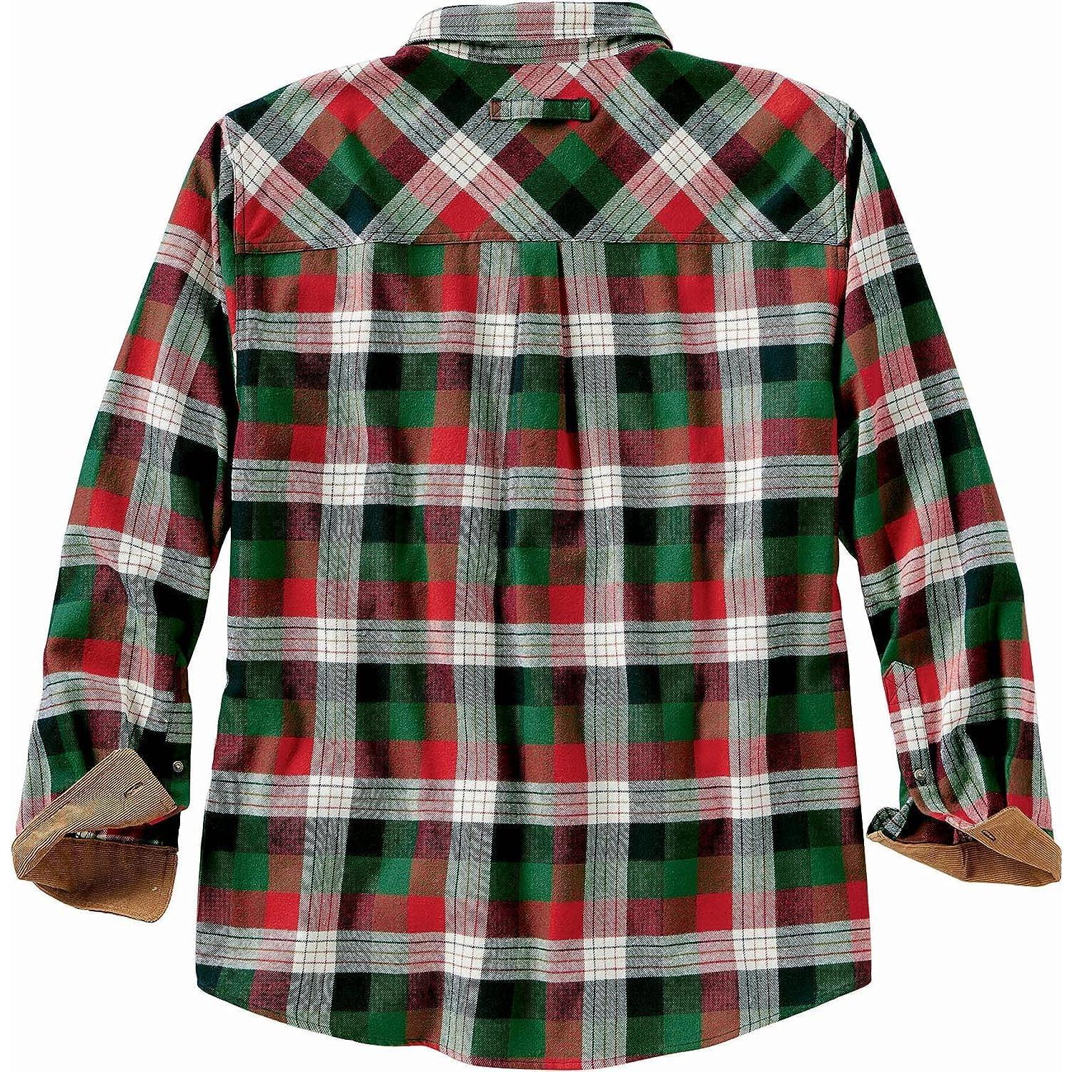 Camisa de Franela Buck Camp Legendary Whitetails Hombre Larga